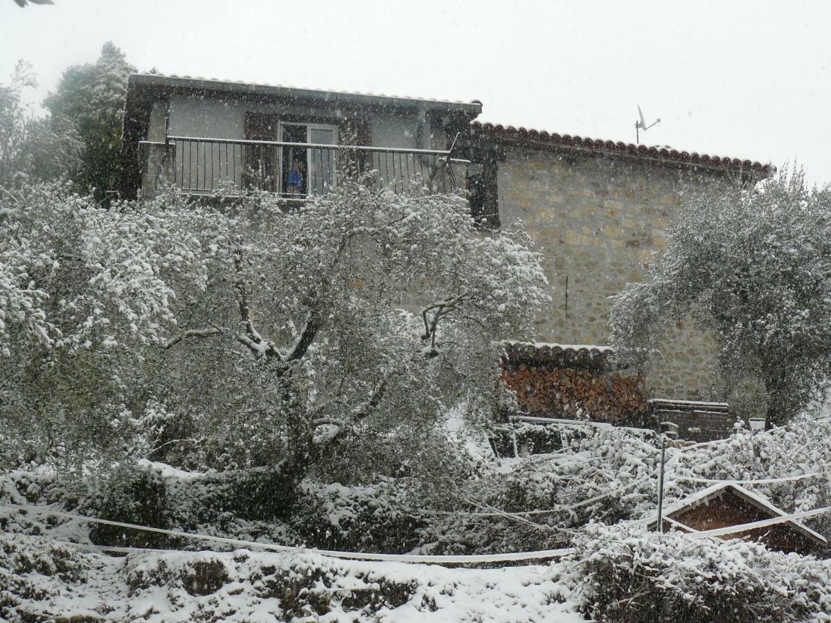 Willa La Ferme Des Cailletiers Chez Marco Lucéram Zewnętrze zdjęcie